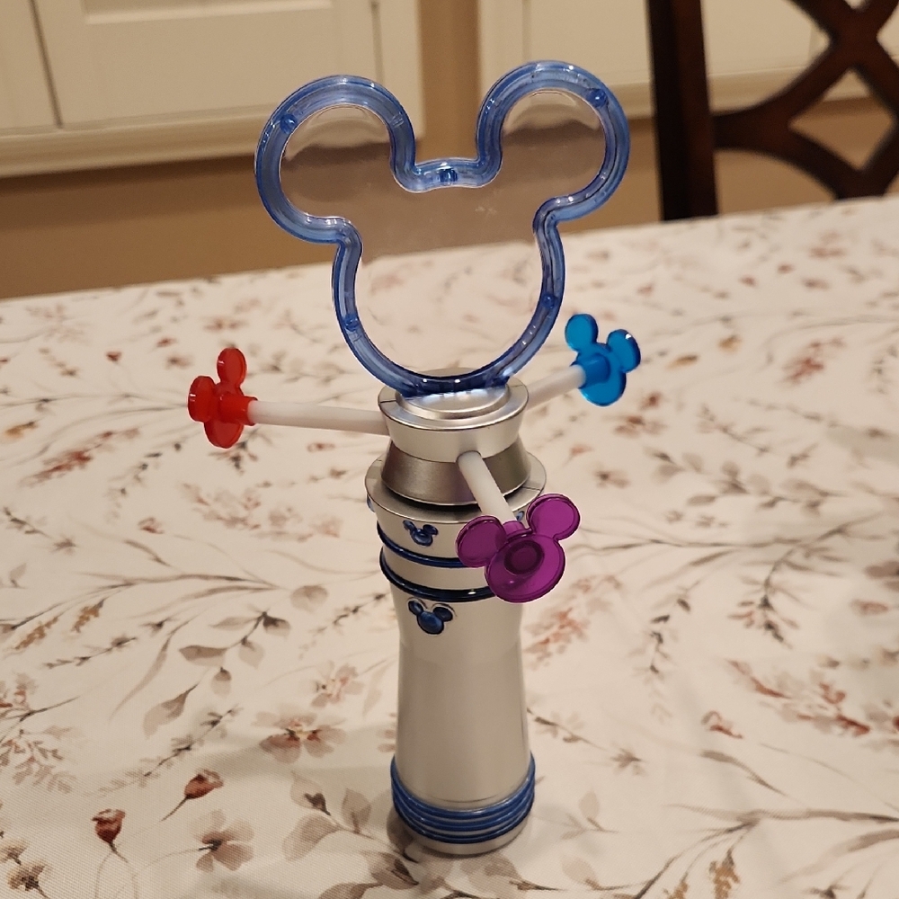 Disney Mickey Mouse Light-Up Wand Chaser - Blue, Red, Purple